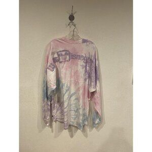 Disney Spirit Jersey Shirt Womens 2XL Tie Dye Walt Disney World Long Sleeve